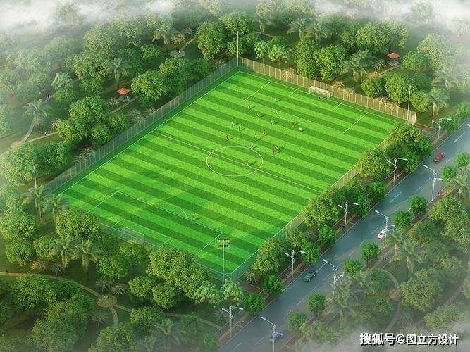 绿茵梦想：足球场装修效果图引领运动新体验