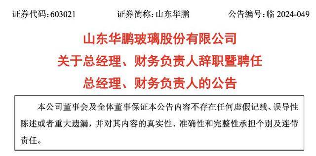 |利来老牌国际官方入口公司热点｜山东华鹏收监管工作函 涉董事